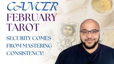 Cancer February Tarot ♋️ IT'S IN THE WAITING CANCER, BE PATIENT!#reydiantrealitytarot