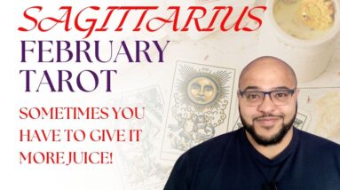 Sagittarius February Tarot ♐️ BUILDING SOLID FOUNDATIONS SAGITTARIUS !#reydiantreality