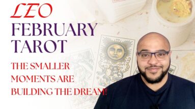 Leo February Tarot ♌️ SLOW AND STEADY BUILDS THE FOUNDATIONS LEO! #reydiantrealitytarot