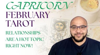 Capricorn February Tarot ♑️ WHAT'S RIGHT FOR THIS SEASON OF LIFE, CAPRICORN?  #reydiantreality