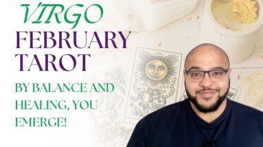 Virgo February Tarot ♍️ FIND THE TIPPING POINT VIRGO! #reydiantrealitytarot