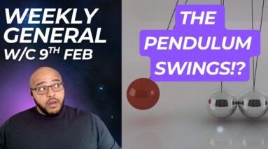 Weekly General Tarot w/c 9th February 2026 - The Pendulum SWINGS?! Are you ready?!