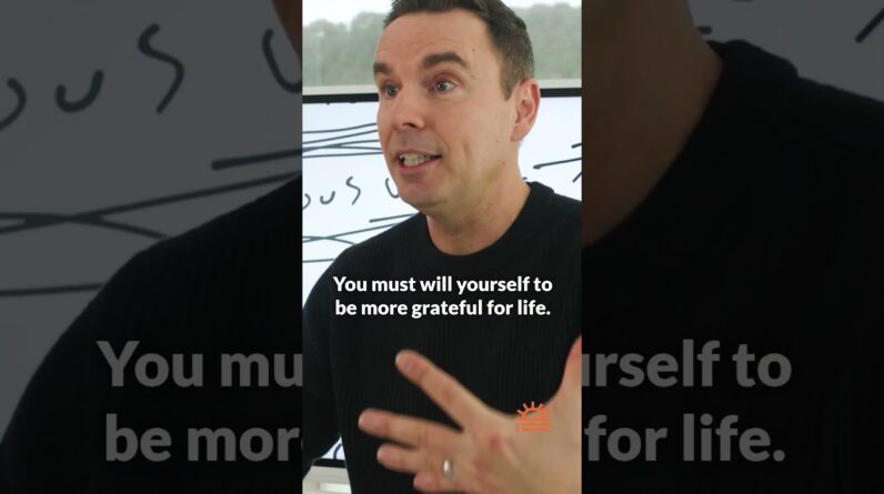 How to stop just "Going through the motions" in life