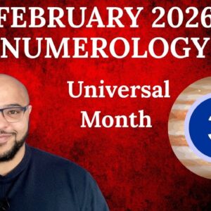February 2026 Numerology & Tarot Readings for ALL LIFE PATHS! #reydiantnumerology