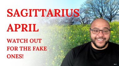 Sagittarius April Tarot ♐️ Look out for Facades this month, Sagittarius!