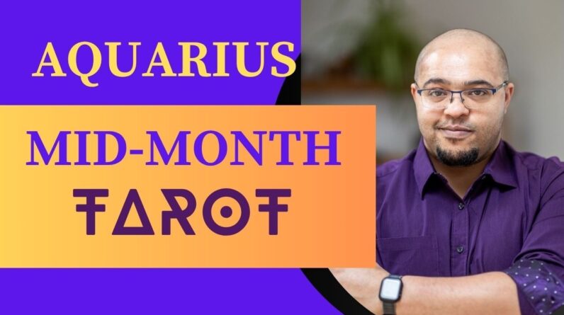 AQUARIUS Mid Month Tarot ♒️ And now, Aquarius - it's time to share!