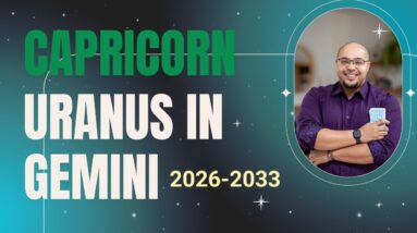 Uranus in Gemini ♊ CAPRICORN ♑ Your 6th House is Revolutionised | 7-Year Tarot Reading 2025-2032