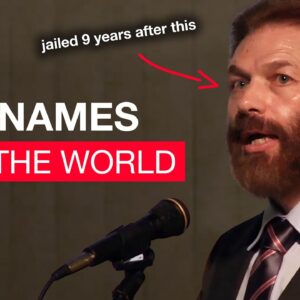 He Said These 13 Names...Then Went to Prison