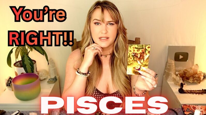 PISCES ♓️ You’re Not Wrong Pisces.. There’s DEFINITELY Something Up With Them!