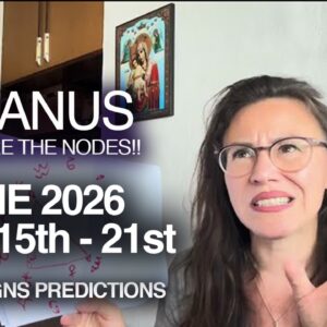 FATED Changes SHAKE the Timeline! Uranus square Nodes +Gemini New Moon! June 15th- 21st All 12 signs