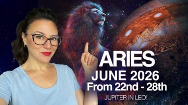 GREAT Opportunities Next 12 Months! Jupiter in Your 5th House of GOOD KARMA! ARIES July 2026