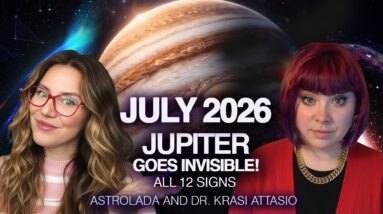Jupiter Disappears! All 12 Signs: July 2026 Sidereal Astrology Horoscopes by Krasi.