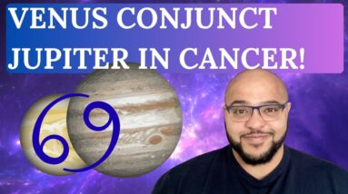 VENUS CONJUNCT JUPITER: Something Beautiful but requiring depth of emotion!