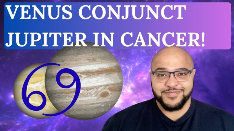 VENUS CONJUNCT JUPITER: Something Beautiful but requiring depth of emotion!