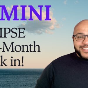 GEMINI Mid-Month Tarot ♊️ Sometimes, Gemini, A fresh start is what's required. You ready?!