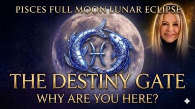 Pisces Full Moon Lunar Eclipse - The Destiny Gate - Why are you here? With Mary-Anne #astrology