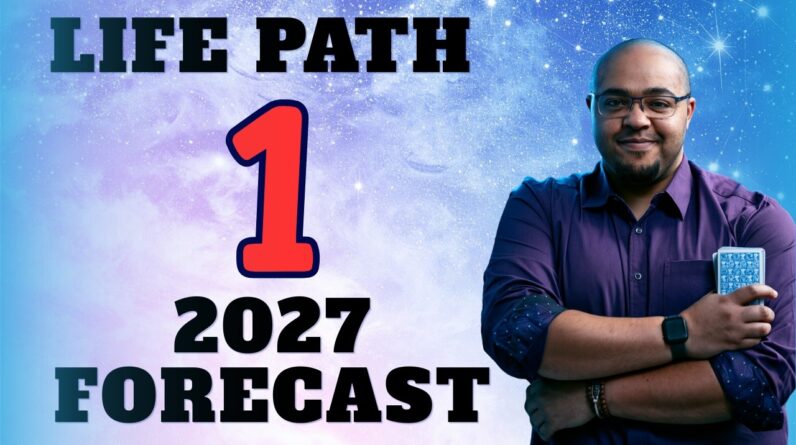 LIFE PATH 1 2027 1️⃣ | JOY is found in CONNECTION & INTENTION! | #2027 #reydiantreality2027