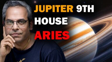Jupiter in the 9th house in Aries