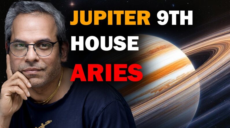 Jupiter in the 9th house in Aries
