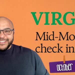 VIRGO ♍️ October Tarot | Mid-Month Check-In | You have THE IDEA Virgo. Now, you need THE TRUST!