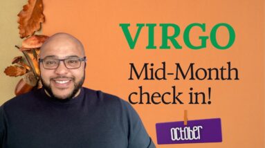 VIRGO ♍️ October Tarot | Mid-Month Check-In | You have THE IDEA Virgo. Now, you need THE TRUST!