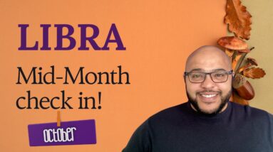 LIBRA ♎️ October Tarot | Mid-Month Check-In | IDEAS require NURTURING Libra!