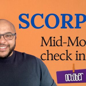 SCORPIO ♏️ October Tarot | Mid-Month Check-In | A NEW AUTHENTICITY emerges!
