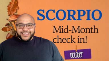 SCORPIO ♏️ October Tarot | Mid-Month Check-In | A NEW AUTHENTICITY emerges!