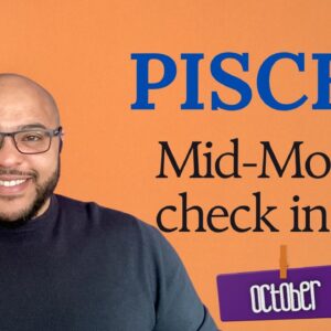 PISCES ♓️  October Tarot | Mid-Month Check-In | It's time to SHOW SOME BACKBONE, PISCES!