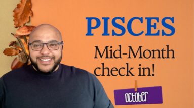 PISCES ♓️  October Tarot | Mid-Month Check-In | It's time to SHOW SOME BACKBONE, PISCES!